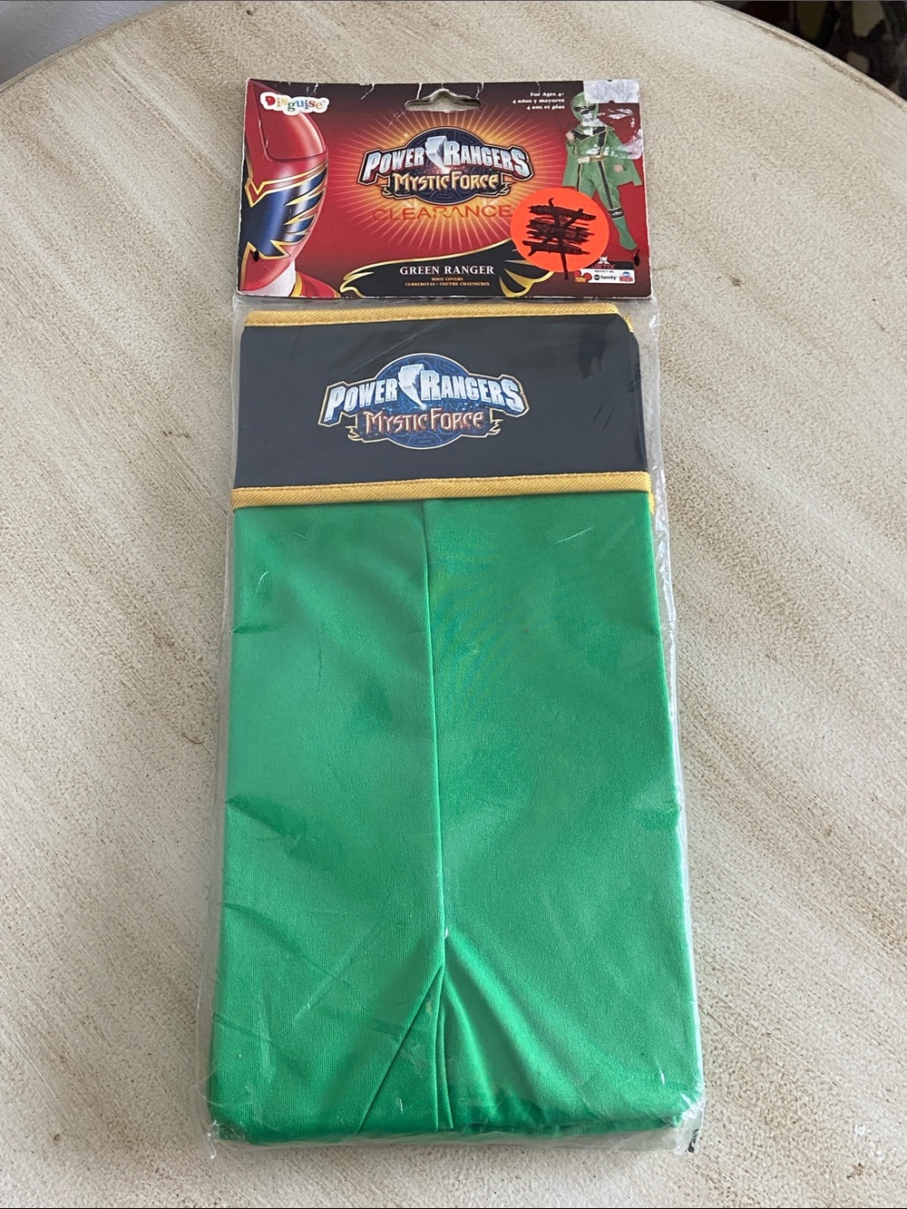 Power Rangers Mystic Force Green Ranger Boot  Covers Halloween Disguise